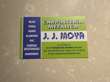 J.J. MOYA (IND. JIMENEZ LOZANO DOLORES PILAR)